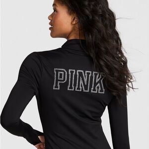 PINK Victoria's Secret Black Long Sleeve Tee